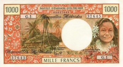 1 000 франков, Новые Гебриды, 1975 г..jpg