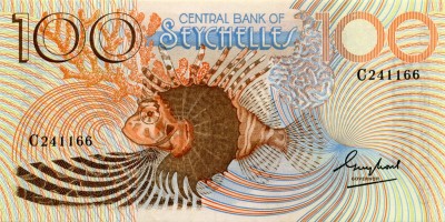 100 рупий, Сейшельские острова, 1983г..jpg